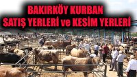 İstanbul Bakırköy kurban kesim yerleri! Bakırköy kurban satış yerleri!