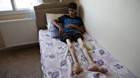 Suriyeli genç şifa bulmak için Türkiye'ye sığındı