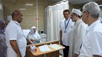 Diyanet İşleri Başkan Vekili Keleş'ten Mekke Hastanesi'ni ziyaret