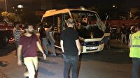 Ataşehir’de otomobil yolcu minibüsüne çarptı: 4 yaralı