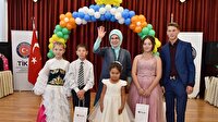 Emine Erdoğan yetimhaneyi ziyaret etti