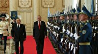 Cumhurbaşkanı Erdoğan Kazakistan'da