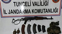 Tunceli'de terör örgütüne ait 7 sığınak ve yaşam malzemesi ele geçirildi