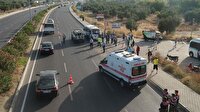 Balıkesir'de iki yolcu minibüsü çarpıştı: 41 yaralı