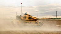 Türkiye'nin tatbikatı sürüyor: Tank manevraları nefes kesti!