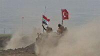 Türk ve Irak askerleri tozu dumana kattı
