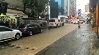 Tekirdağ'da sağanak vatandaşlara zor anlar yaşattı