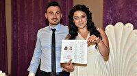 Bir günlük evli çifti trafik kazası ayırdı