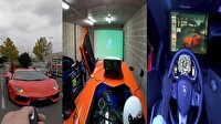 Lamborghini'yi oyun simülasyonuna çevirdi!