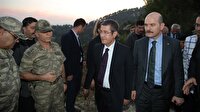 Bakanlar Soylu ve Canikli sınırda incelemelerde bulundu