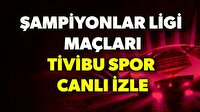 Tivibu Spor canlı izle! Tivibu Şampiyonlar Ligi maçları izle
