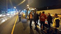 Metrobüse kaçak binmeye çalışan gence metrobüs çarptı