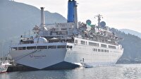 Dev gemi bin 500 turist getirdi