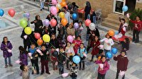 Gaziantep'te Suriyeli yetimler için balon şenliği
