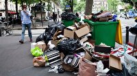 Paris'te sokaklar çöpten geçilmiyor