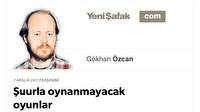 Şuurla oynanmayacak oyunlar