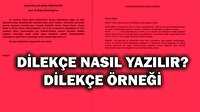 Dilekçe nasıl yazılır? Dilekçe örneği (Resimli ve Videolu Anlatım)