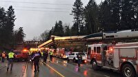 Washington'da tren vagonu karayoluna düştü: 6 ölü