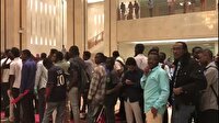 Sudanlı gençlerin Erdoğan’ı dinleme kuyruğu