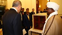 Erdoğan'a Sudan'da ilginç hediye