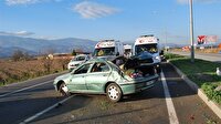 Manisa’da trafik kazası: 6 yaralı