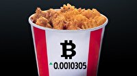 Fast food zinciri Bitcoin'le tavuk satacak