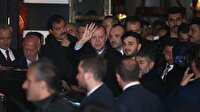 Erdoğan, söz verdiği restoranda yemek yedi