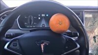 Tesla'nın otomatik pilotunu portakalla kandıran adam