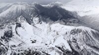 Önce yanardağ patladı sonra çığ düştü