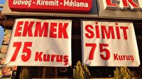 Ekmeğe de simide de indirim