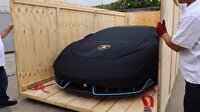 Lamborghini böyle teslim ediliyor