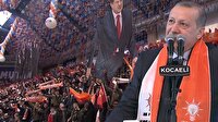 Erdoğan için hazırlanan 3 boyutlu koreografi kongreye damga vurdu