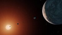 TRAPPIST-1'deki gezegenlerde bol miktarda su olabilir