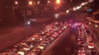 15 Temmuz Şehitler Köprüsü'nde trafik durdu