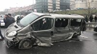 Bağcılar'da zincirleme trafik kazası: 10 yaralı - İstanbul Haber
