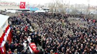 Afrin şehidini on binler son yolculuğa uğurladı