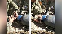 Mehmetçik, teröristlerin zehirlediği hayvanları tedavi ediyor