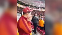 Türk Telekom'a ilk kez gelen gurbetçi taraftar göz yaşlarına boğuldu