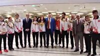 Özel sporcular Türkiye'ye döndü