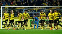 Dortmund tribününde terör destekçilerinden skandal pankart