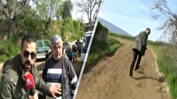 Karşısında inek sürüsü gören muhabir röportajı bırakıp kaçtı