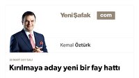 Kırılmaya aday yeni bir fay hattı