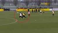 Usain Bolt'tan Dortmund antrenmanında muhteşem gol