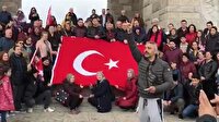 Çanakkele Anıtı'ndan 'Bu Bayrak' diye haykırdılar!