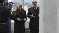 Başbakan Yıldırım'dan İzzetbegoviç'in kabrine ziyaret