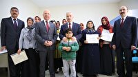 Kocasinanlı kadınlar sertifikalarını aldı