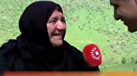 Kürt teyze Rudaw muhabirini soru sorduğuna pişman etti
