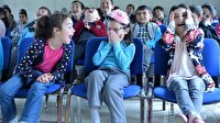 Köy çocukları tiyatroyla tanışııyor
