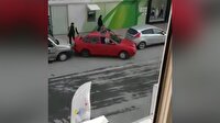 Araç park etmeye yeni bir boyut kazandıran adam