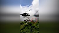 Korkunç helikopter kazası kamera